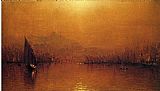 Sanford Robinson Gifford Famous Paintings - The Golden Horn